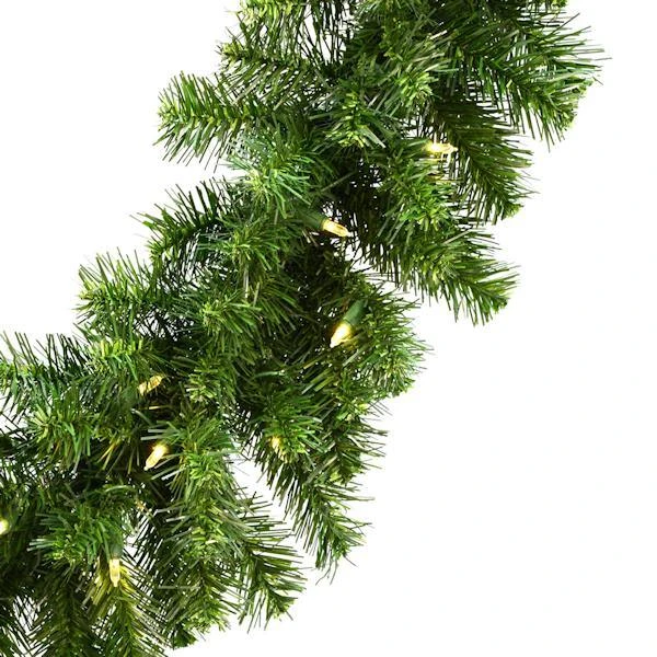 Vickerman Pre-Lit Artificial Christmas Garland (31034) - Image 3