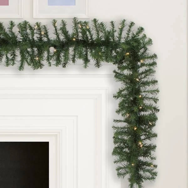 Vickerman Pre-Lit Artificial Christmas Garland (31034) - Image 4
