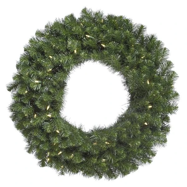 Vickerman Pre-Lit Artificial Christmas Wreath (31047) - Image 2