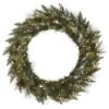 Vickerman Pre-Lit Artificial Christmas Wreath With Berries And Pine Cones (32453)