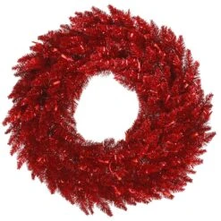 Vickerman Unlit Artificial Christmas Wreath (432242)