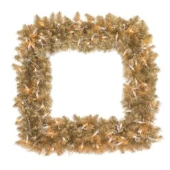 Vickerman Pre-Lit Artificial Christmas Wreath (327380)