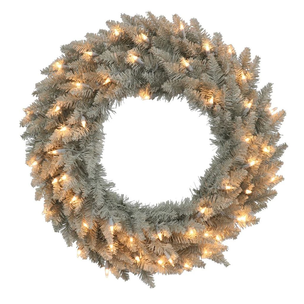 Vickerman Pre-Lit Artificial Christmas Wreath (32930)