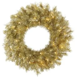 Vickerman Pre-Lit Artificial Christmas Wreath (33004)