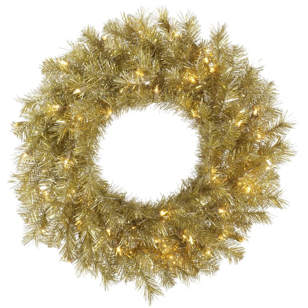 Vickerman Pre-Lit Artificial Christmas Wreath (33010)