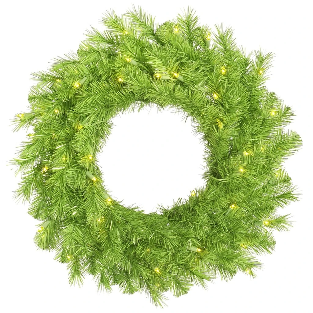 Vickerman Pre-Lit Artificial Christmas Wreath (33052)