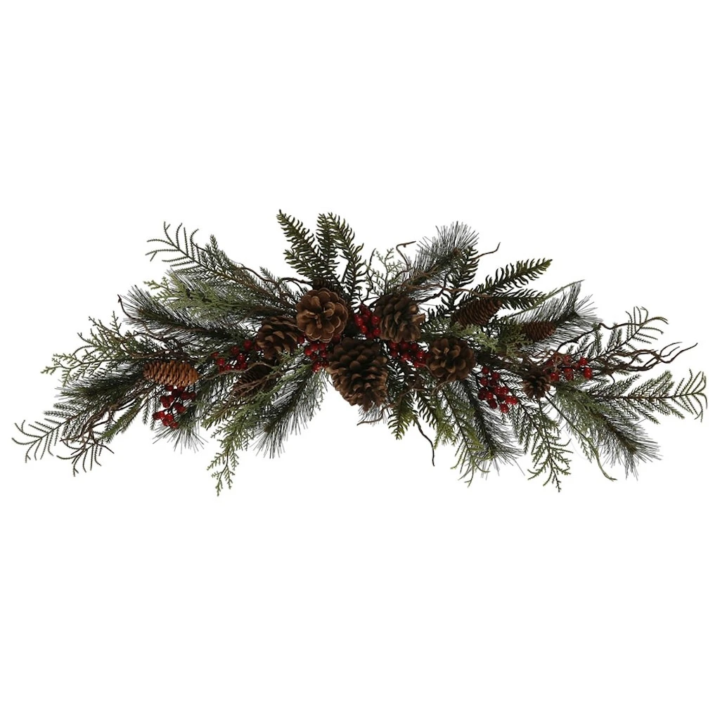 Vickerman Artificial Unlit Christmas Swag (36260)
