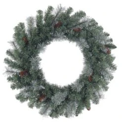 Vickerman Unlit Artificial Christmas Wreath (370193)