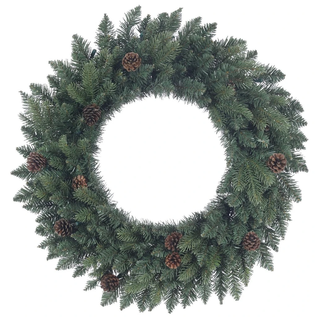 Vickerman Artificial Unlit Christmas Wreath (370346)