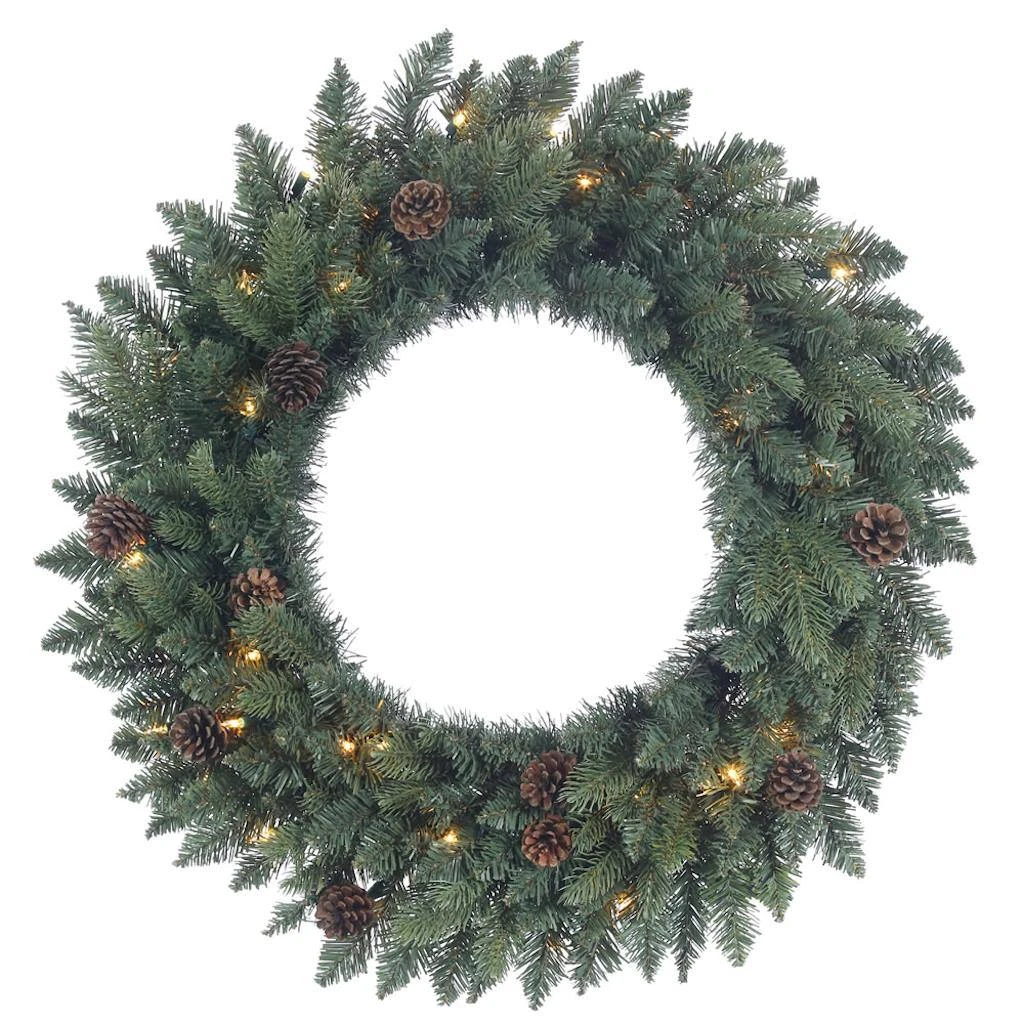 Vickerman Pre-Lit Artificial Christmas Wreath (370353)
