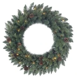 Vickerman Pre-Lit Artificial Christmas Wreath (370339)