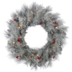 Vickerman Pre-Lit Artificial Christmas Wreath (370483)