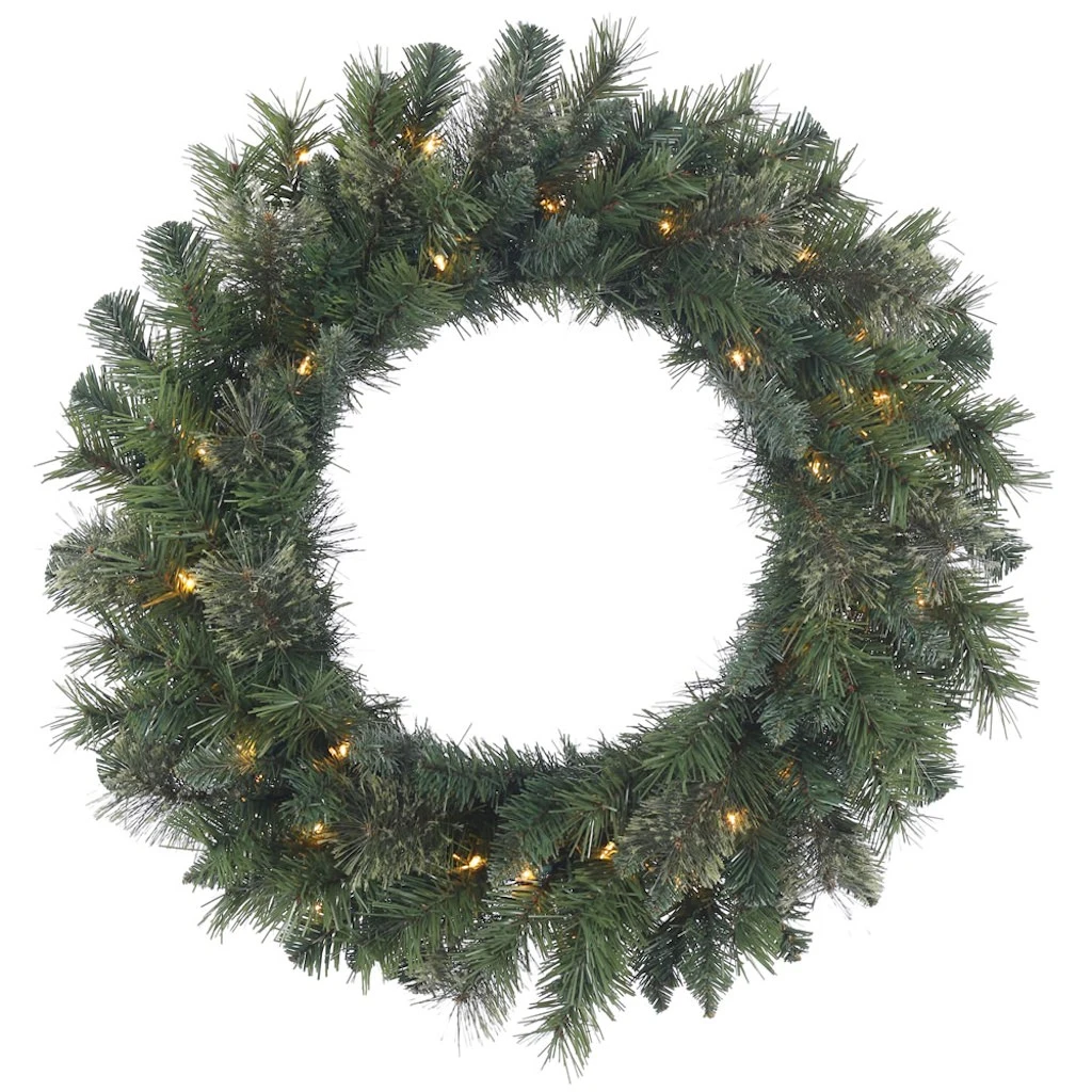 Vickerman Pre-Lit Artificial Christmas Wreath (370896)