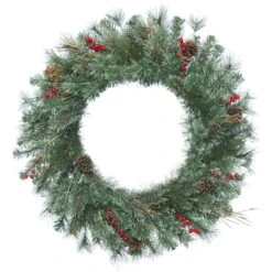 Vickerman Unlit Artificial Christmas Wreath (409039)