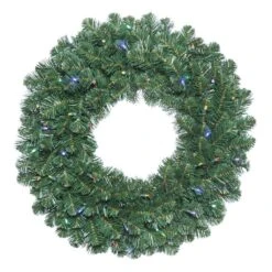 Vickerman Artificial Prelit Christmas Wreath (420096)