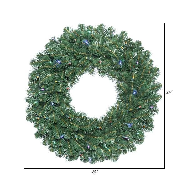 Vickerman Prelit Artificial Christmas Wreath (420133) - Image 3