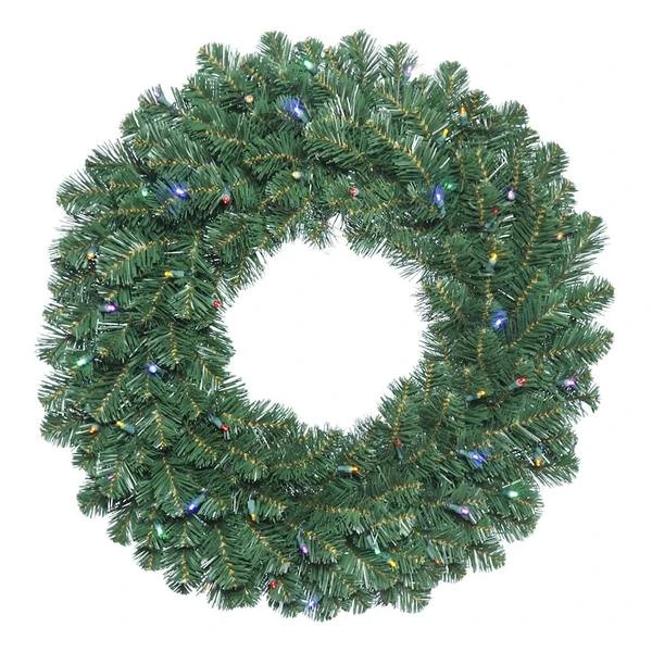 Vickerman Prelit Artificial Christmas Wreath (420133) - Image 2