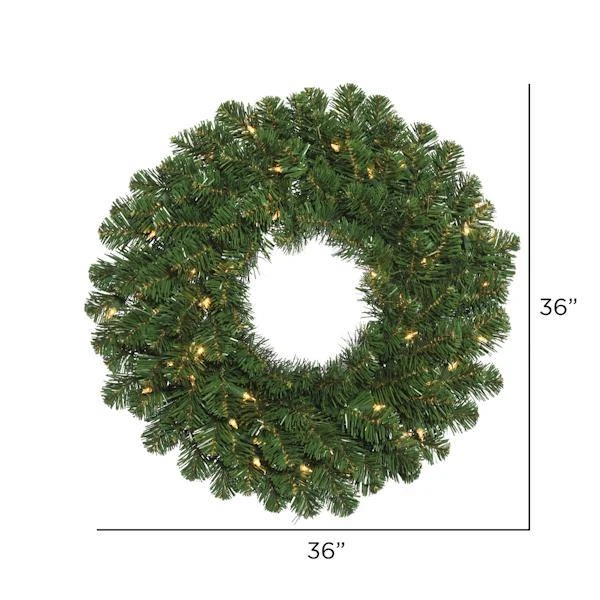 Vickerman Artificial Prelit Christmas Wreath (420195) - Image 3