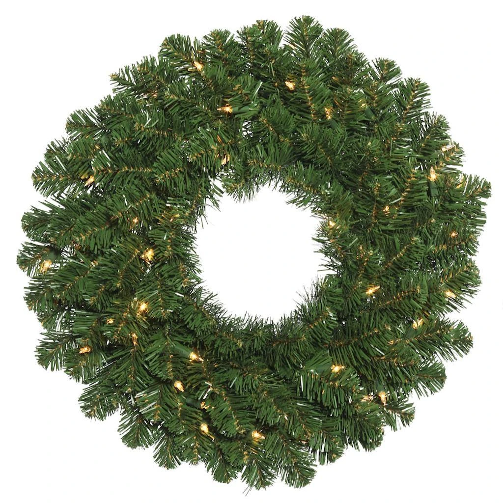 Vickerman Artificial Prelit Christmas Wreath (420195)