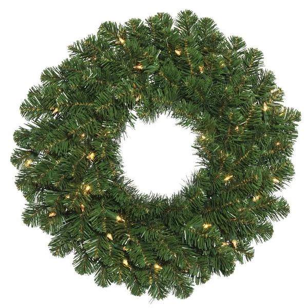 Vickerman Artificial Prelit Christmas Wreath (420195) - Image 2