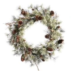 Vickerman Artificial Unlit Christmas Wreath (425749)