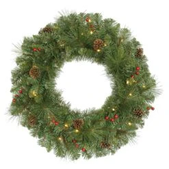 Vickerman Prelit Artificial Christmas Wreath (425923)