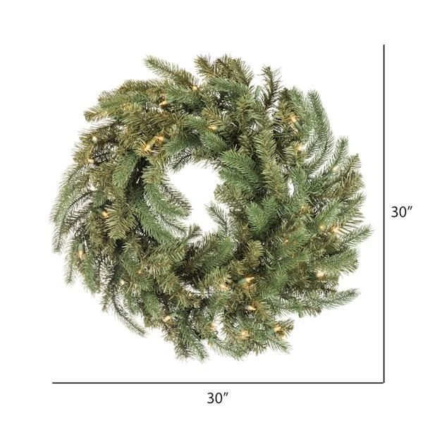 Vickerman Prelit Artificial Christmas Wreath (456064) - Image 5