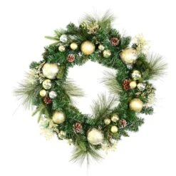 Vickerman Artificial Unlit Christmas Wreath (520017)