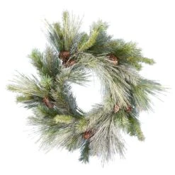 Vickerman Artificial Unlit Christmas Wreath (553770)