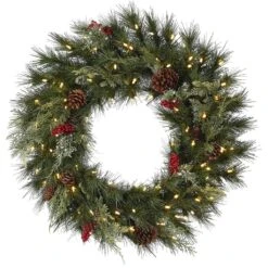 Vickerman Prelit Artificial Christmas Wreath (561195)
