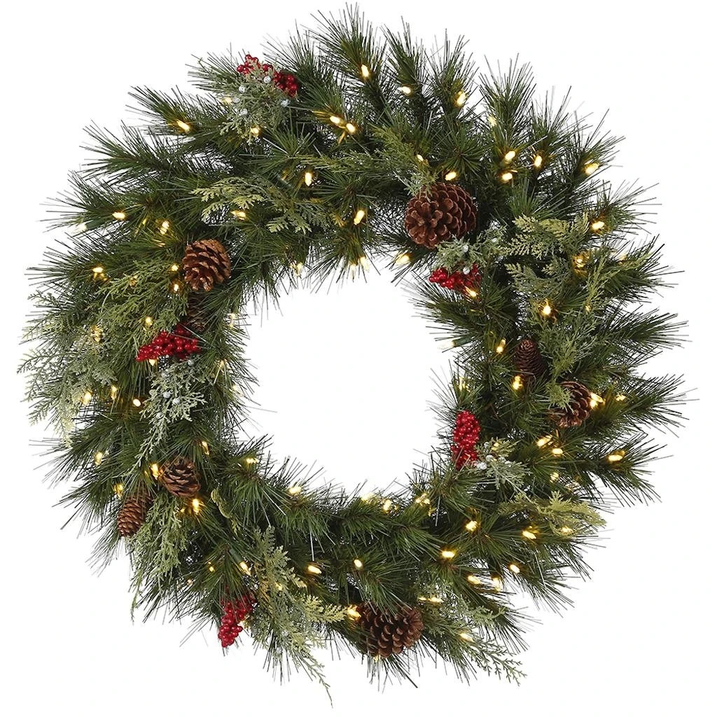 Vickerman Prelit Artificial Christmas Wreath (561195)
