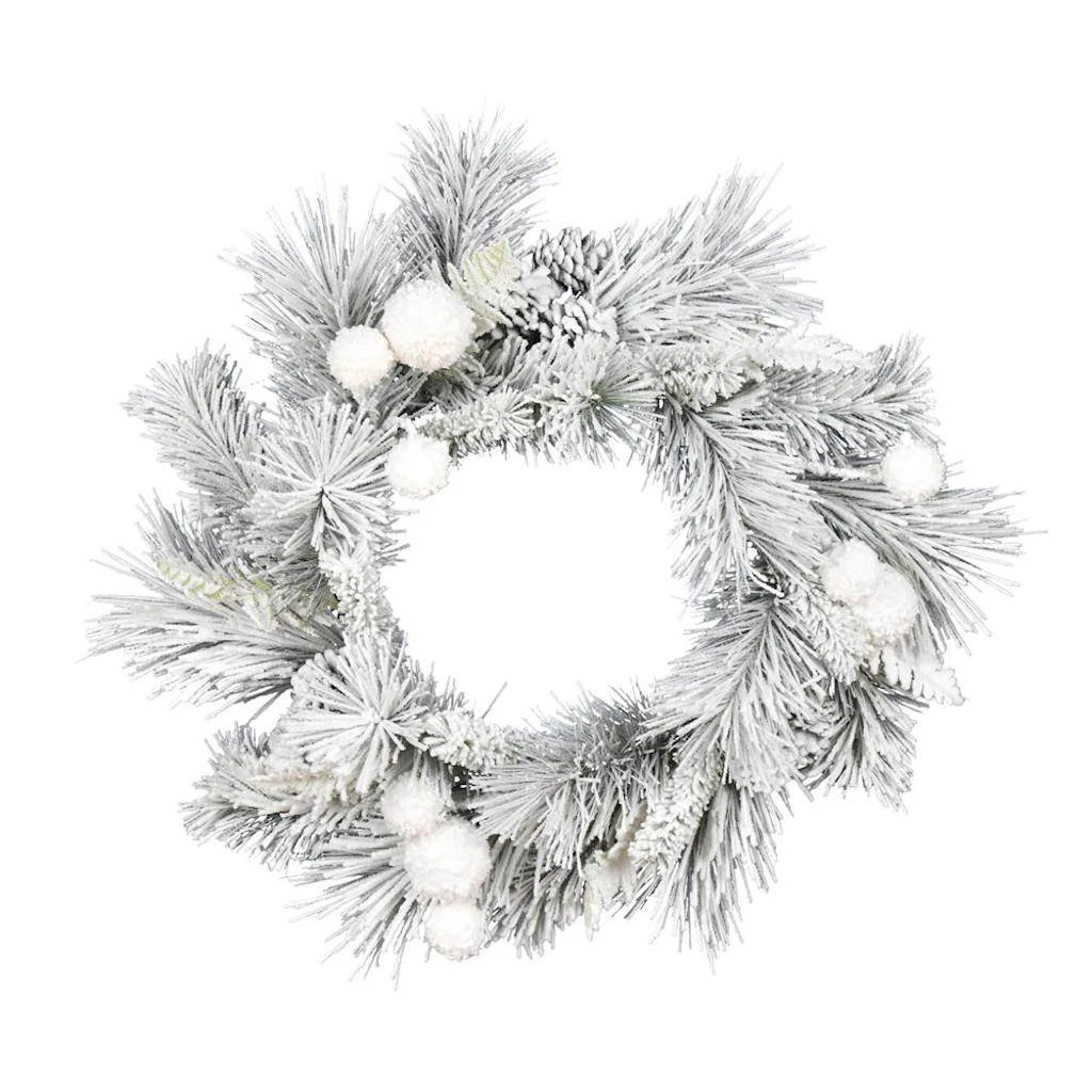 Vickerman Unlit Artificial Christmas Wreath (611326)