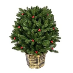 Vickerman Unlit Artificial Christmas Bush (627631)