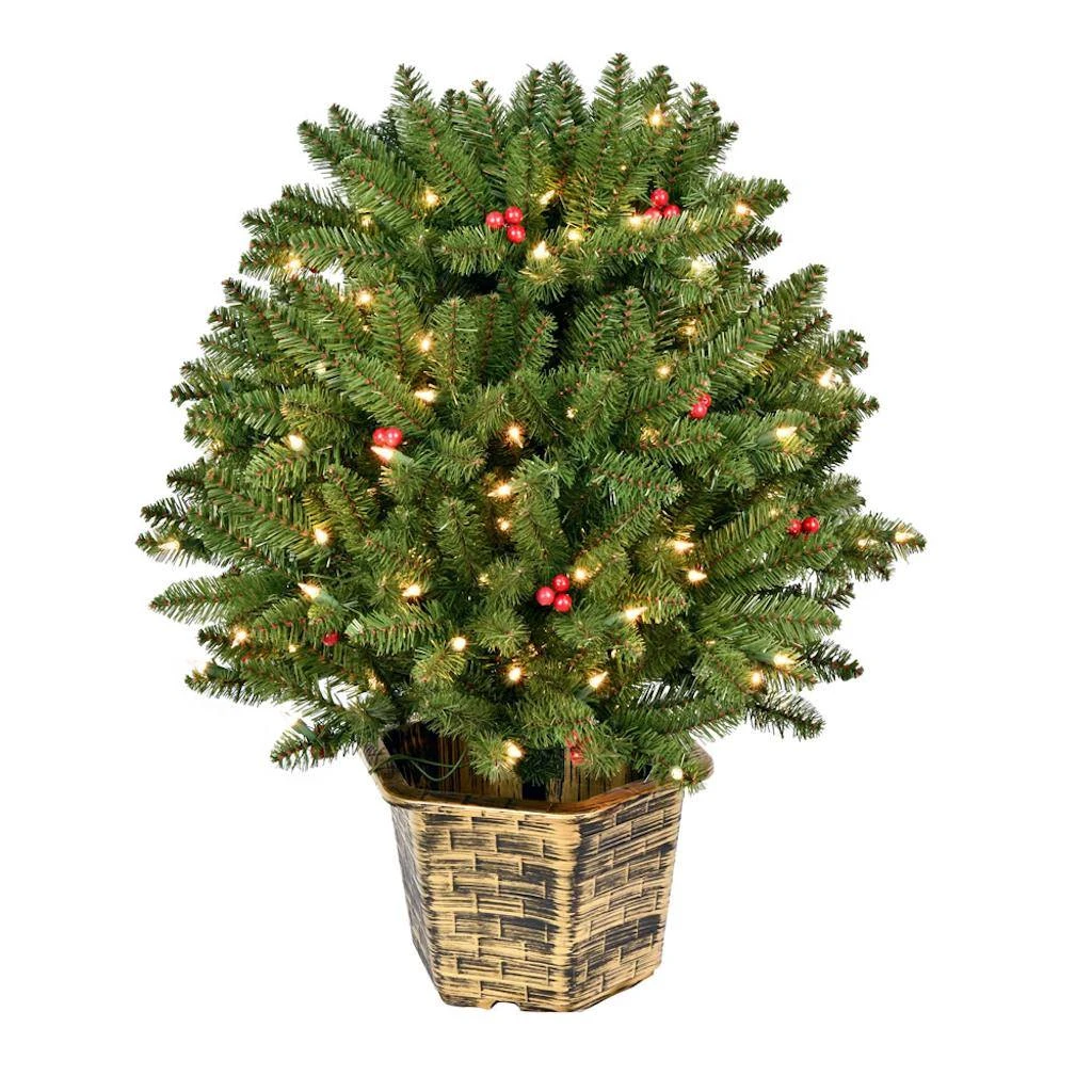 Vickerman Prelit Artificial Christmas Bush (627679)