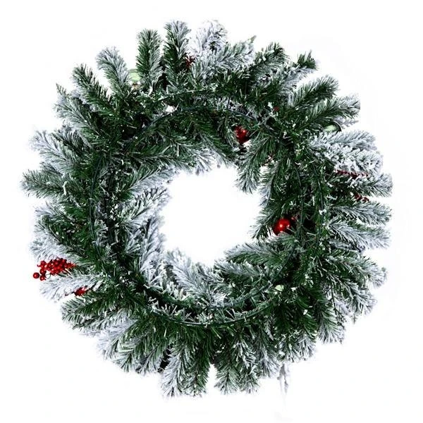 Vickerman Unlit Artificial Christmas Wreath (675670) - Image 6