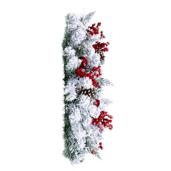 Vickerman Unlit Artificial Christmas Wreath (675670) - Image 4