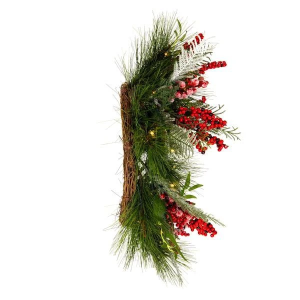 Vickerman Pre-Lit Artificial Christmas Wreath (676493) - Image 4