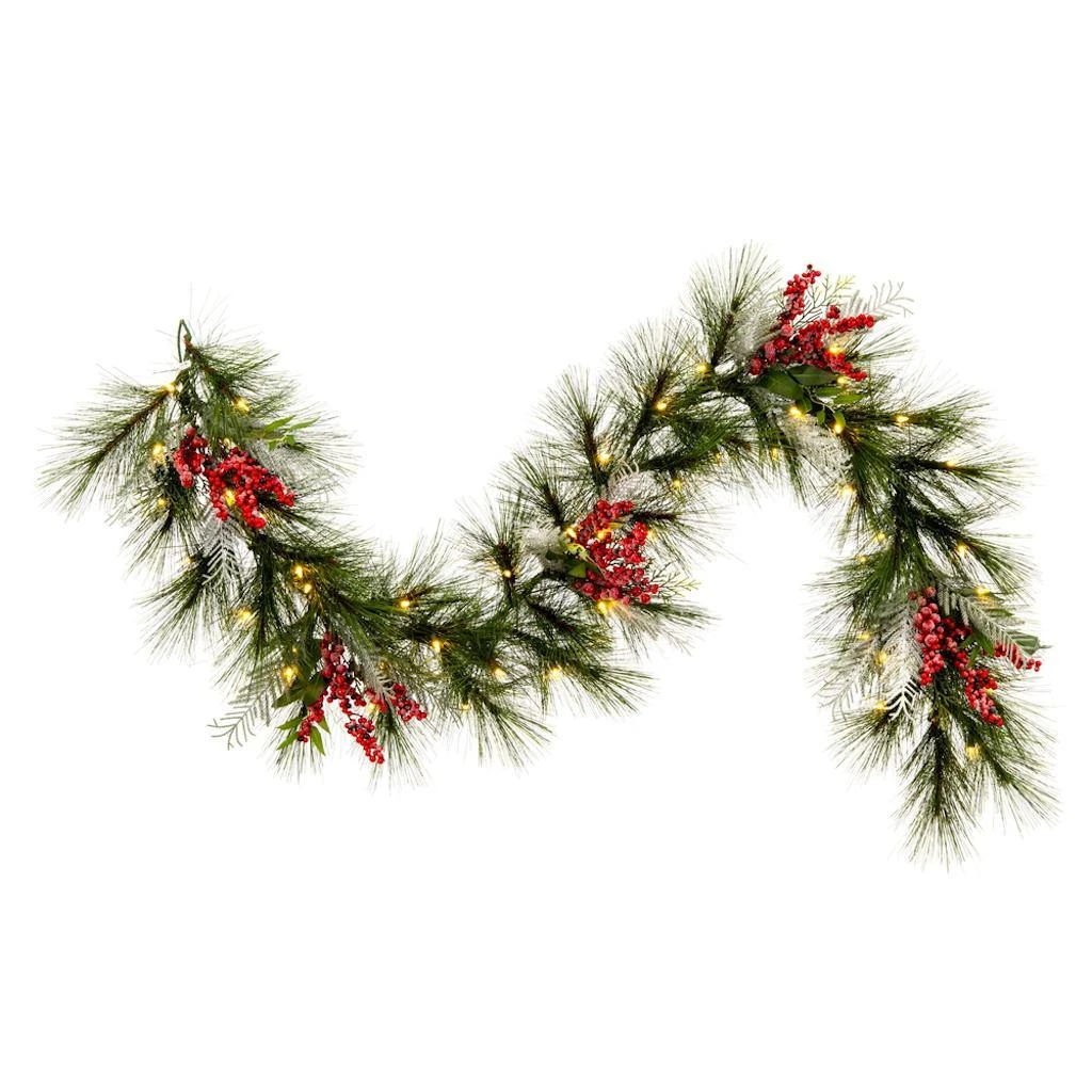 Vickerman Pre-Lit Artificial Christmas Swag Garland (676516)