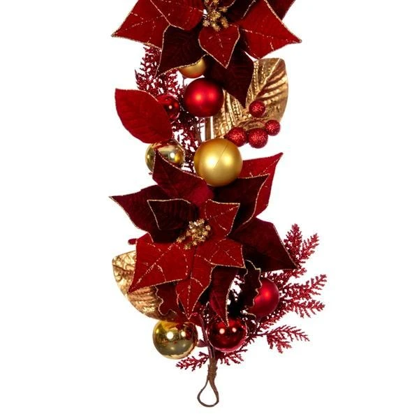 Vickerman Unlit Christmas Garland (677179) - Image 4