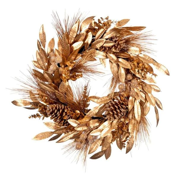 Vickerman Unlit Artificial Christmas Wreath (679654) - Image 2