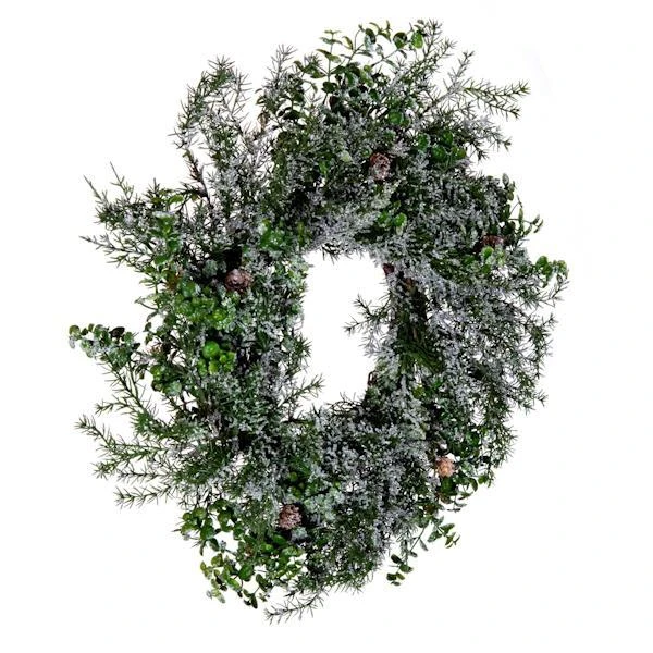 Vickerman Artificial Unlit Christmas Wreath (679678) - Image 3