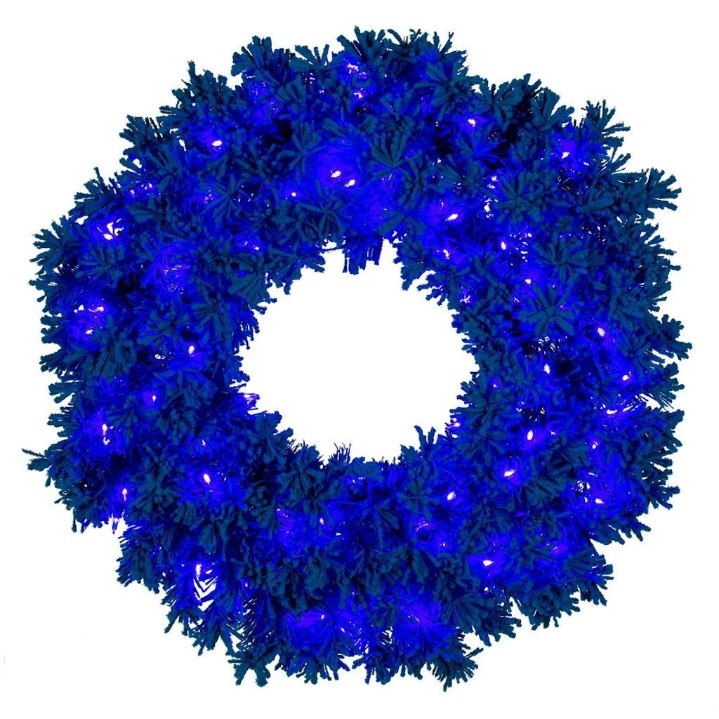 Vickerman Artificial Pre-Lit Christmas Wreath (691861)