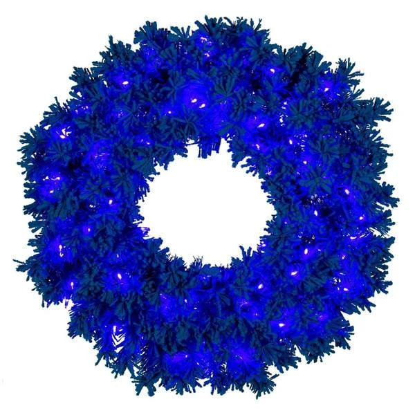 Vickerman Artificial Pre-Lit Christmas Wreath (691861) - Image 2