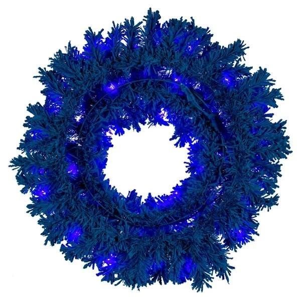 Vickerman Artificial Pre-Lit Christmas Wreath (691861) - Image 4