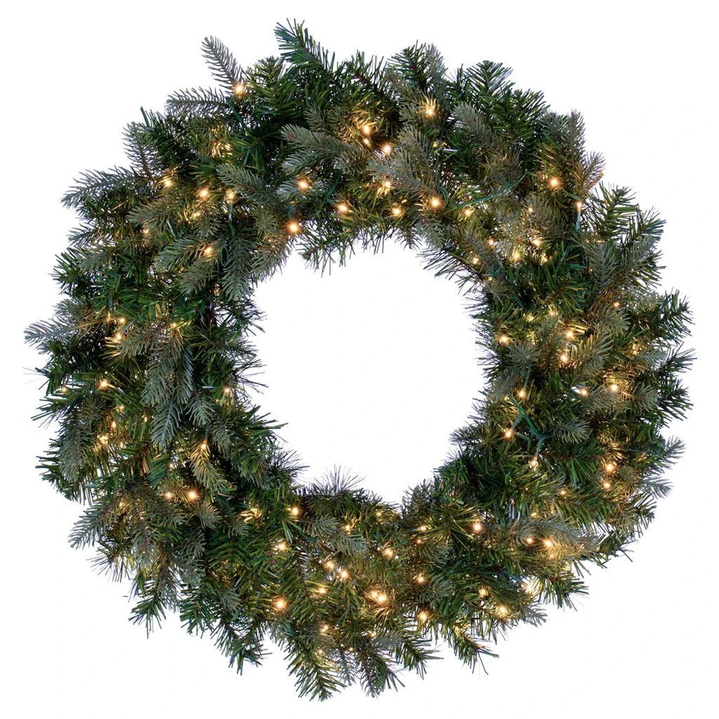 Vickerman Unlit Artificial Christmas Wreath (692370)