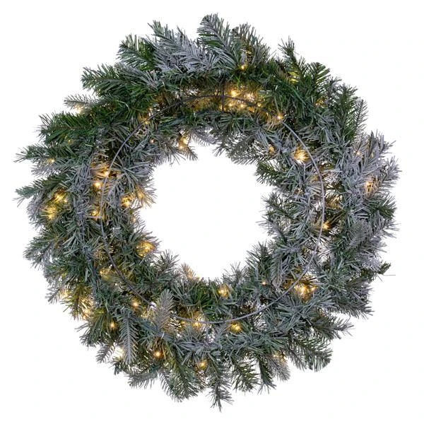 Vickerman Pre-Lit Christmas Wreath (693087) - Image 3