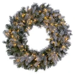 Vickerman Pre-Lit Artificial Christmas Wreath (692981)