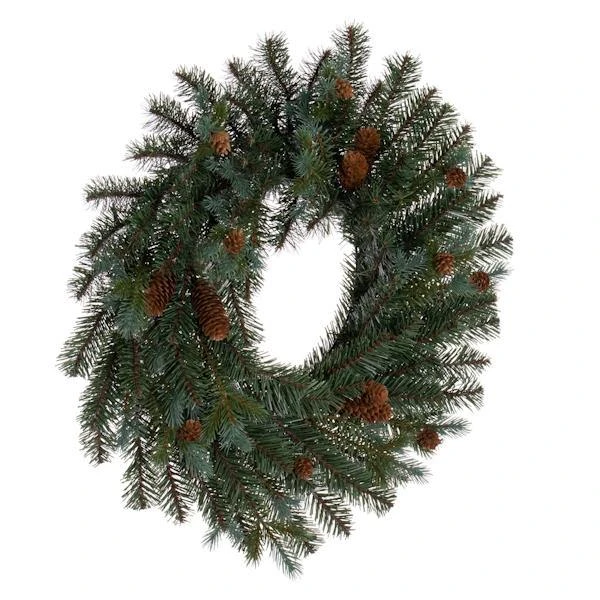 Vickerman Artificial Unlit Christmas Wreath (718308) - Image 4