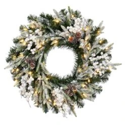 Vickerman Prelit Artificial Christmas Wreath (718438)