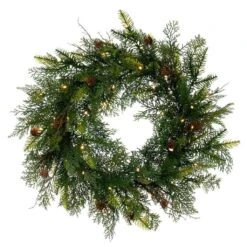 Vickerman Prelit Artificial Christmas Wreath (726228)